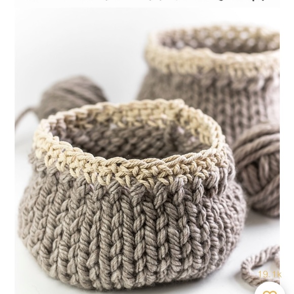 🌿 Handmade Crochet Basket - Picture 7 of 7